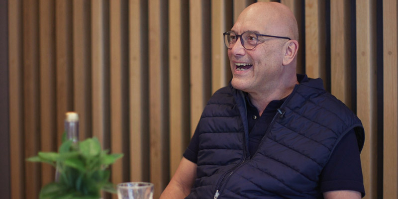 Gregg Wallace on podcast
