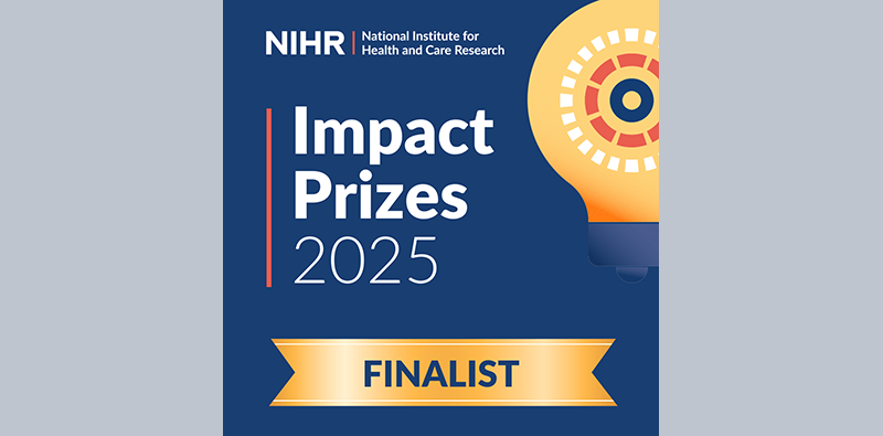 NIHR Impact Prizes 2025 Finalist